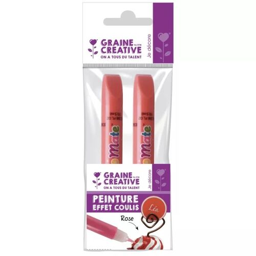 Crayon De Nappage Effet Coulis Framboise 2 Pièces
