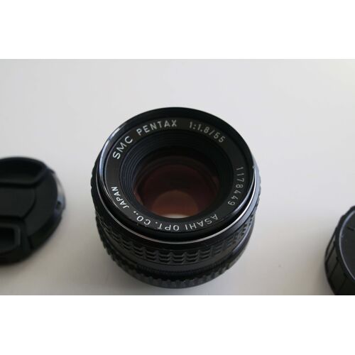 Pentax SMC 55mm f/1.8 en monture K.
