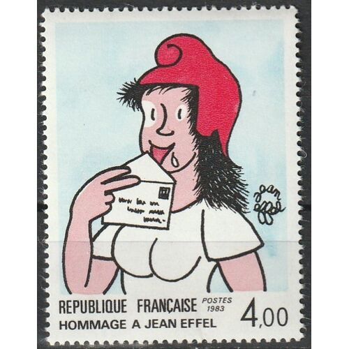 Série Création Philatélique, Hommage À Jean Effel. Timbre France Neuf** 1983 N° 2291