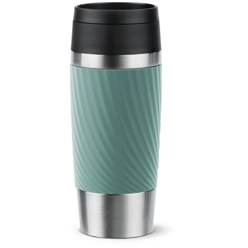 Tefal Travel Mug Classic N2024310 Thermos 360 Ml Noir, Bleu, Acier Inoxydable Acier Inoxydable
