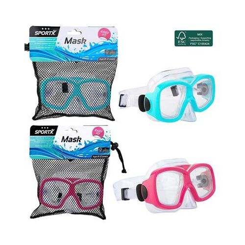 Sportx Masque Natation Jeune *** 2 Choisi Fsc