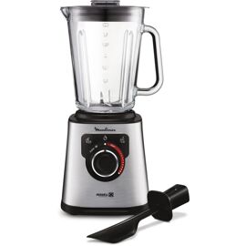Moulinex LM871D 1,5 L Mélangeur de table 1200 W Acier inoxydable et Gris