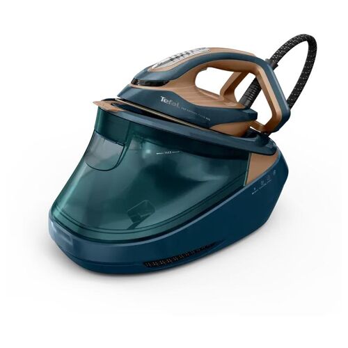 Tefal Pro Express Vision Max GV9920E0 Centrale vapeur Durilium AirGlide Autoclean soleplate Bleu, Cuivre