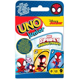 Games Uno Junior-Spidey Et Ses Amis Extraordinaires, Jeu De Cartes Enfants