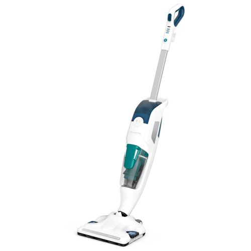 Rowenta RY7757 Nettoyeur vapeur balai 0,47 L 1500 W Blanc et Bleu