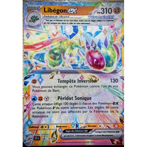 Libégon Ex 106/191 Téracristal Ssp Fr Et 5 Cartes Offertes