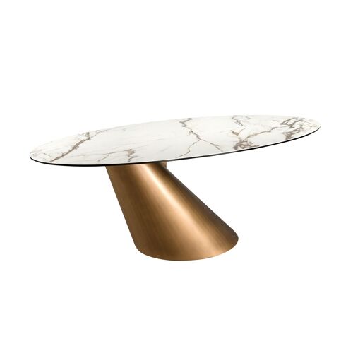 Table de salle à manger ovale