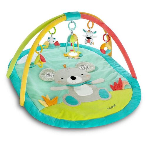 Fehn 049213 Gymnase Et Tapis D'éveil Pour Bébé Peluche, Polyester, Velours Multicolore Tapis De Jeux Pour Bébé