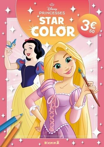 Disney Princesses - Star Color (Raiponce Et Blanche-Neige)