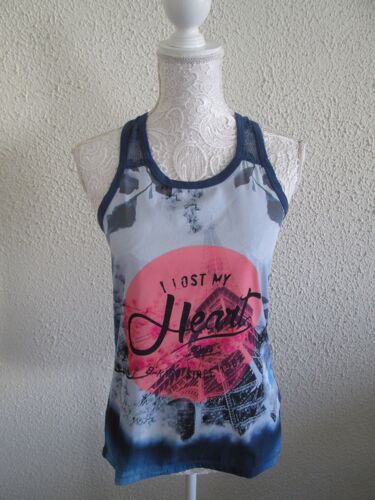 Débardeur Bleu B-Karo Taille 16 Ans (M)