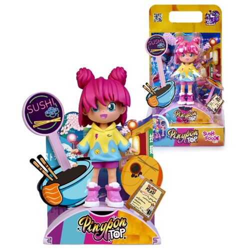 Pinypon Top - #Poupée 11 cm avec acc. Asst