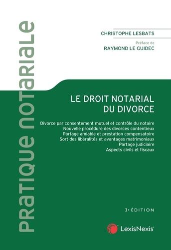 Le Droit Notarial Du Divorce