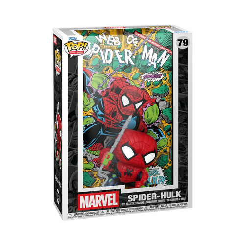 Figurine Funko Pop Comic Covers Marvel Spider Hulk