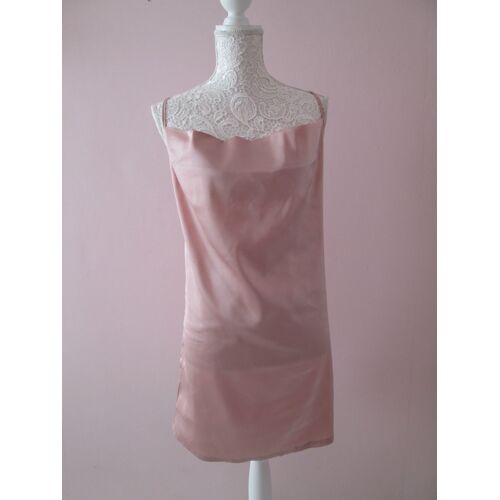 Chemise De Nuit Rose Taille S