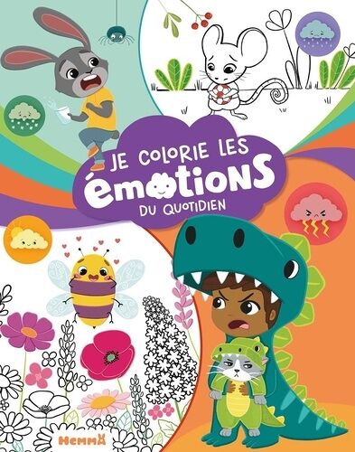 Je Colorie Les Émotions Du Quotidien