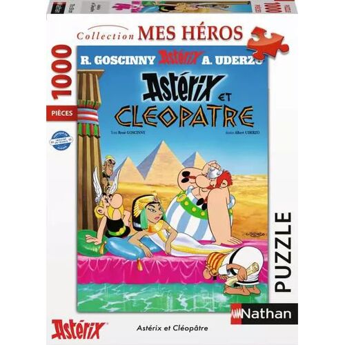Nathan puzzle 1000 p - Astérix et Cléopâtre