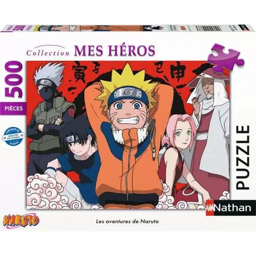 Nathan puzzle 500 p - Les aventures de Naruto