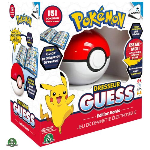 GP TOYS Pokémon - Dresseur Guess Kanto - Jeu (version française)