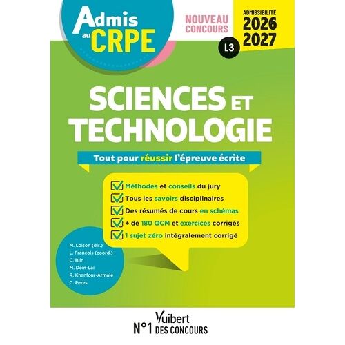 Sciences Et Technologie - Tout Pour Réussir L'épreuve Écrite