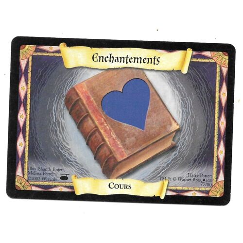 Carte Harry Potter Enchantements 77/80