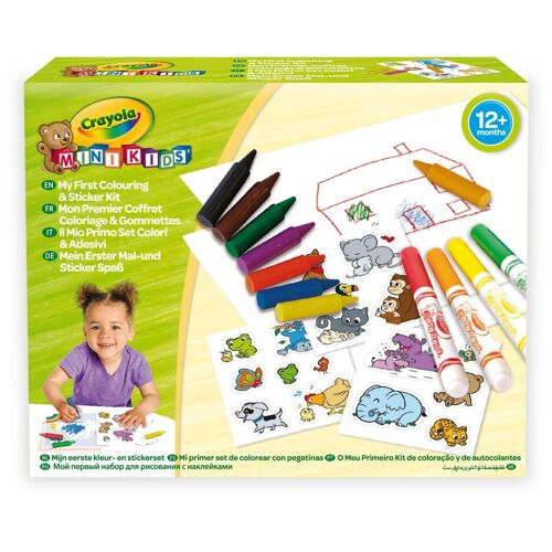 VIVID 1er Kit Coloriage et de Gommettes
