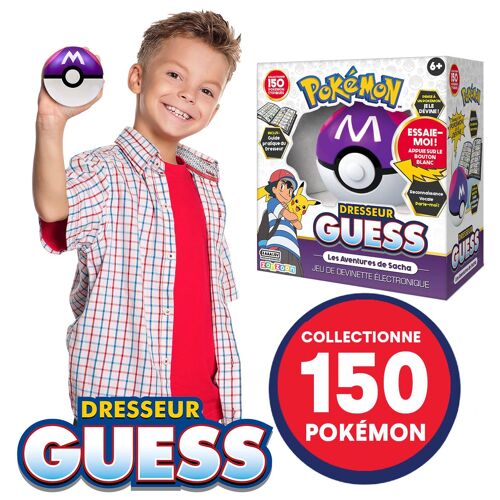 Bandai Dresseur Guess Les Aventures de Sacha