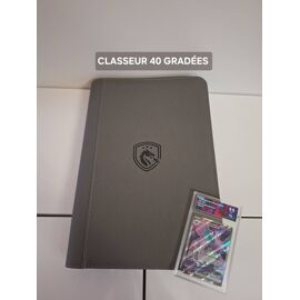 Classeur De Rangement Pour 40 Cartes Gradées Psa , Pca , Collect-Aura Gris