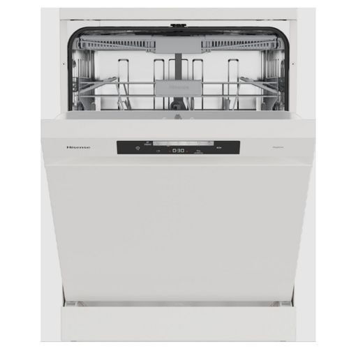 Hisense - Lave-vaisselle 60cm 14 couverts 45db blanc HS642C90W