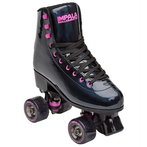 Roller Quad - Impala - Black Holographic - Mixte - Bottine Rembourrée - Tous Niveaux