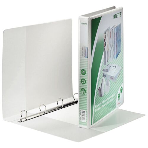 Leitz 42830001 Classeur À Anneaux A4 Blanc