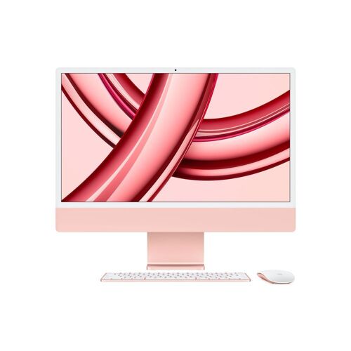 Apple iMac 24" 512 Go SSD 8 Go RAM Puce M3 CPU 8 coeurs GPU 10 coeurs Rose 2023