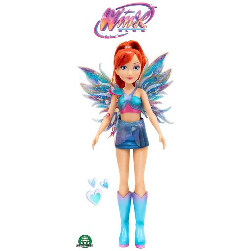 Lot De Poupées Winx Club Mattel - Bloom, Flora, Stella Avec Accessoires