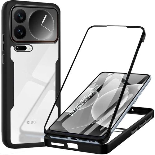 Coque pour Xiaomi 17 Pro Max - Protection 360 Rigide Bordure Renforcée Intégrale Solide - Noir - E.F.Connection