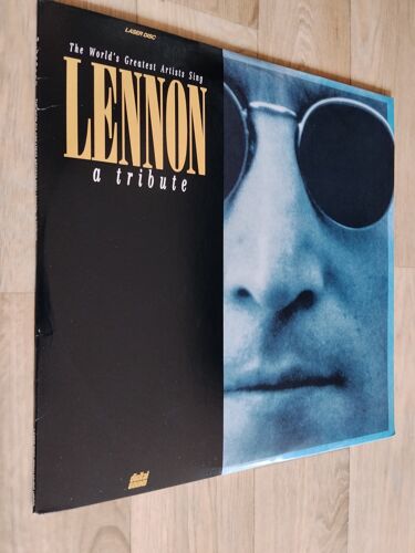 The World'S Greatest Artists Sing Lennon - A Tribute - Laserdisc - M. Jackson U2 David Bowie
