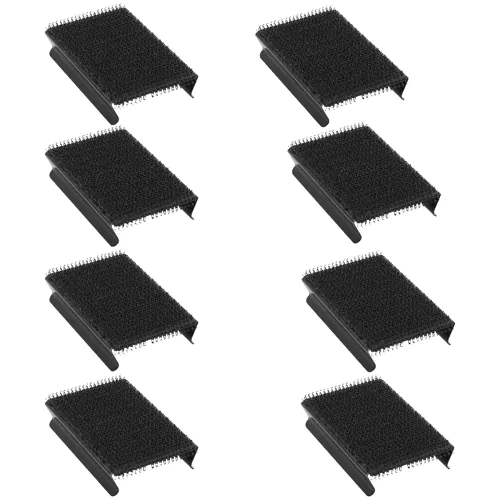 QuickStage Clips Plugger - Clips de fixation - Pour plateformes QuickStage - Revêtement velcro - Installation rapide
