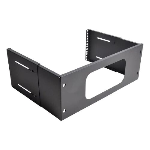 Power flights Rack Adaptor 4U - Équerre murale pour rack 19" extensible - 4U - acier - profondeur réglable - tôle 2 mm