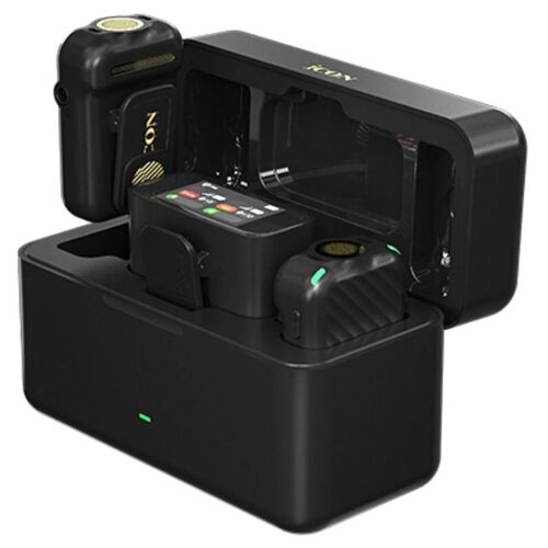 Icon Pro Audio AirMic Pro - Noir - Micro sans fil - RF 2.4 GHz - micro omnidirectionnel - portée 250 m - 2 émetteurs - 1 récepteur