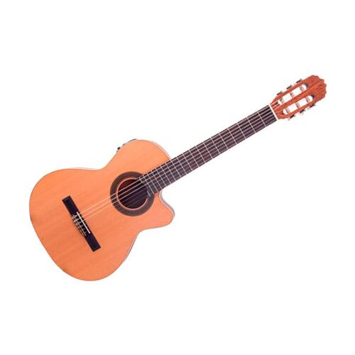 Prodipe Student Ct Eq - Guitare Classique Slim Électro - Table Cèdre Massif - Système Ec1 Intégré