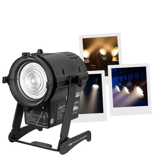 Showtec Performer Fresnel Mini DDT - Projecteur Fresnel à LED 30W - Température de couleur 3100K - Sur Batterie - >92Ra