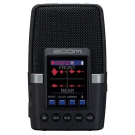 Zoom H2essential - Enregistreur portatif 4 pistes / 2 canaux - 2 capsules unidirectionnelles (avant/arrière), 1 capsule bidirectionnelle (côtés) - 120 dB SPL - USB-C - Slot Micro SDHC/SDXC