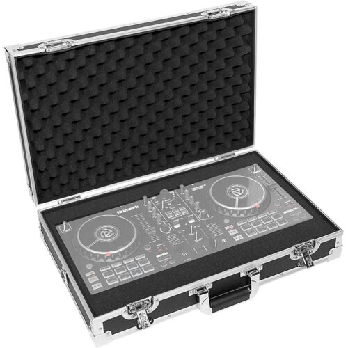 Walkasse Flight Control Foam M S4 MK3 - Argent - Flight case pour contrôleur DJ - coque rigide - intérieur mousse protectrice