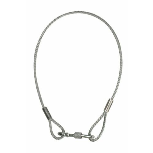 Showtec Élingue de sécurité - Élingue de sécurité 50 cm - Ø 4 mm - Certifié VBG-70