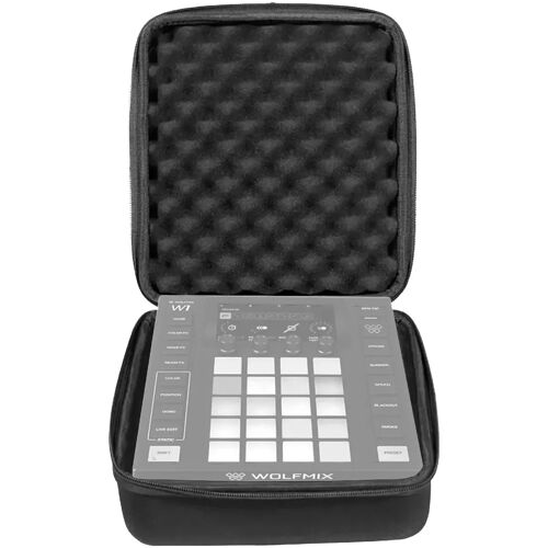 Walkasse Eva Case Wolfmix - Noir - Housse rigide DJ - coque EVA - protection pour contrôleur Wolfmix