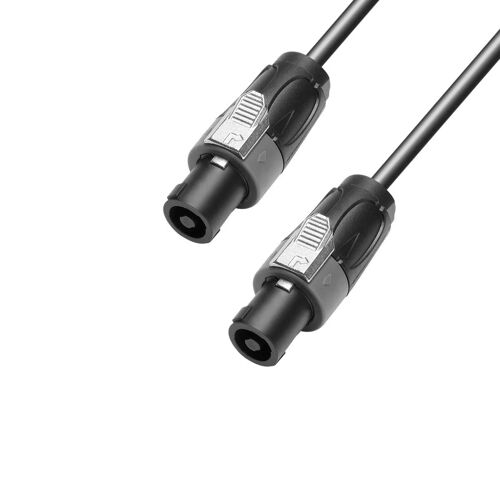 Adam Hall K 4 S 415 SS - 5 m - Câble enceinte - Câble Speakon mâle - 4 x 1,5 mm² - 5 mètres