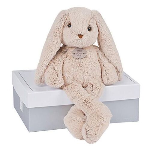 Doudou et Compagnie Copains Calins - Lapin Beige 40 Cm
