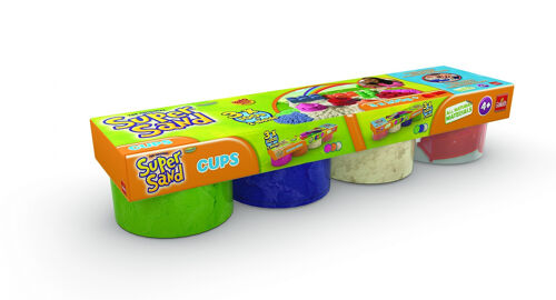 Goliath Super Sand - Lot De 4 Pots De Couleurs