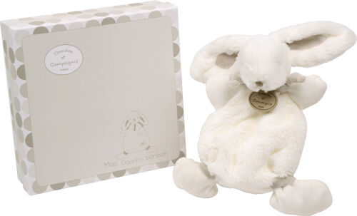 Doudou et Compagnie Lapin Bonbon - Doudou Taupe