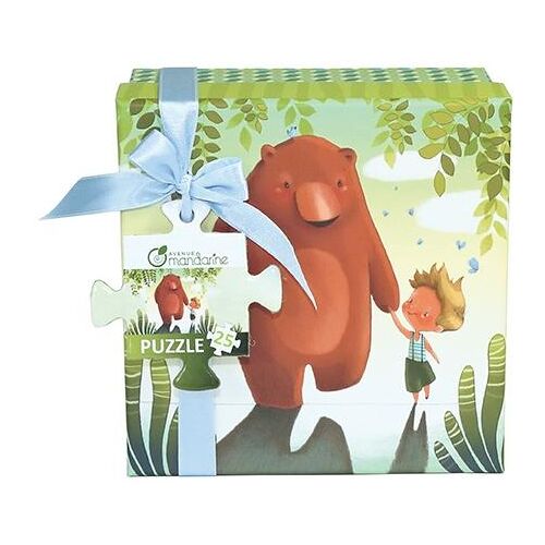 Avenue Mandarine Coffret puzzle 25x25 Mon meilleur ami