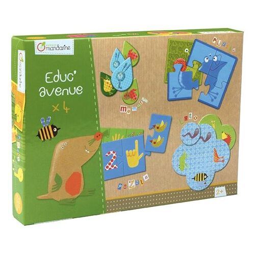 Clairefontaine Coffret jeux éducatifs, Le jardin