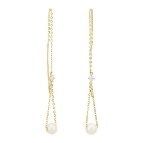 Boucles D'oreilles "Apollo Pearl"Or Jaune 375/1000 Or Jaune